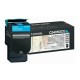 Toner cyan haute capacité Lexmark pour C540 / C543 / ... X543 / X544