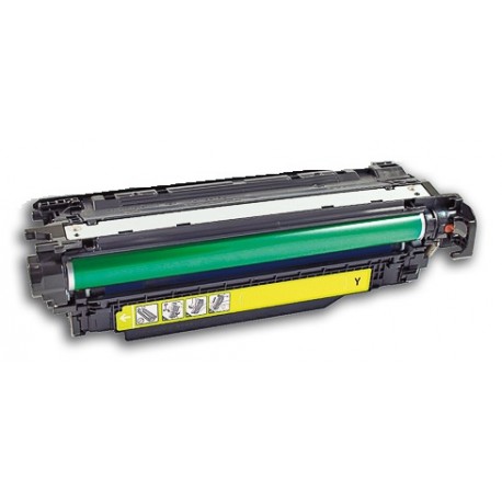 Toner jaune générique Haute Qualité pour HP Color laserjet Entreprise CM4540... (646A)