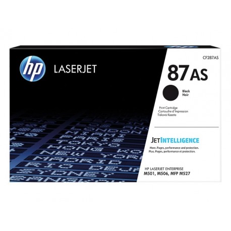 Toner noir HP pour LaserJet Pro M506 / M527 ... (87AS)