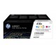 Pack 3 Toners Couleur Haute Capacité HP pour Color LaserJet Pro M452 / M477.... (410X)