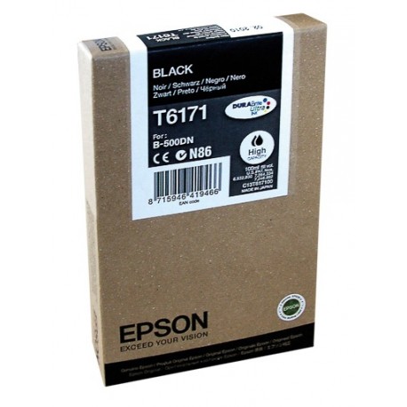 Cartouche d'encre noir haute capacité Epson pour MicroPiezo B500DN