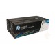 Pack de 2 toners noirs HP pour Colorlaserjet CP 1215 / 1515 / 1518 (125A)