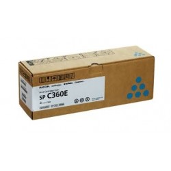 Cartouche toner cyan Ricoh pour SP C360 (type SPC360E)