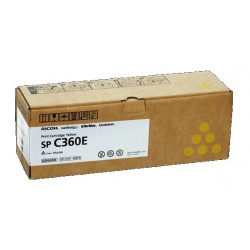 Cartouche toner cyan Ricoh pour SP C360 (type SPC360E)