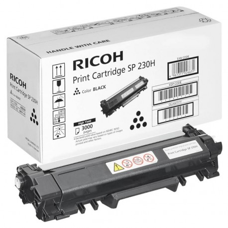 Cartouche toner noir haute capacité Ricoh pour SP230DNW - SP230SFNW 