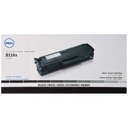 Toner noir DELL pour B1160w / B1165nfw (HF44N) (YK1PM)