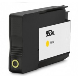 Cartouche jet d'encre jaune générique Haute capacité pour HP Office Jet Pro 8210/ 8720/ 8740 ... (N°953XL)