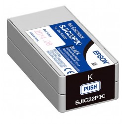 Cartouche noir pour Epson TM-C3500 - ColorWorks C3500 (SJIC22P)