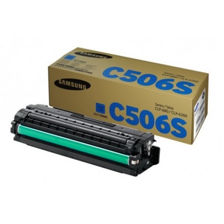 Toner cyan Samsung pour CLP680 / CLX6260 ... (SU047A)