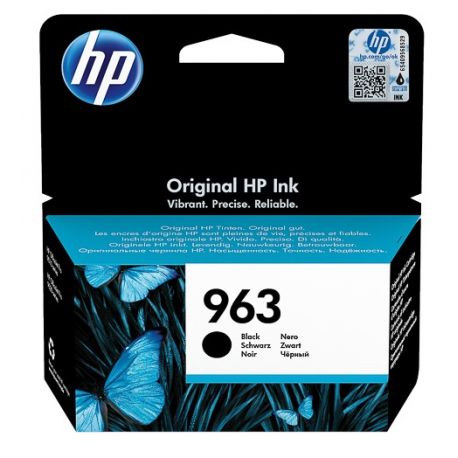 Cartouche jet d'encre Noir HP pour Office Jet Pro 9010 / 9020 ....(N°963)