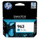 Cartouche jet d'encre Cyan HP pour Office Jet Pro 9010 / 9020 ....(N°963)