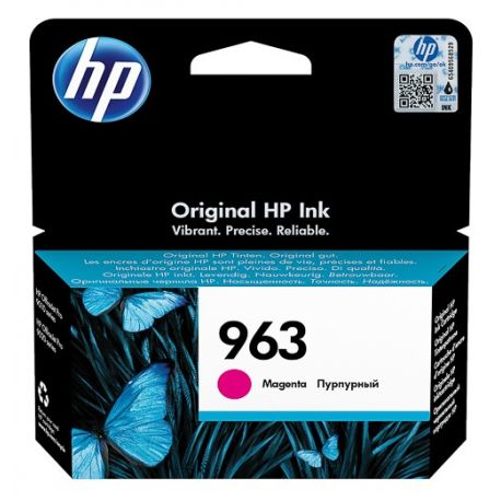 Cartouche jet d'encre Magenta HP pour Office Jet Pro 9010 / 9020 ....(N°963)