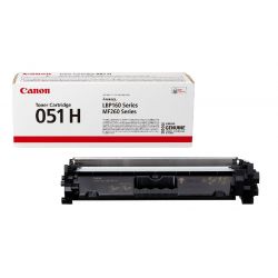 Cartouche toner Noir haute capacité Canon pour imprimante I-Sensys LBP 162dw... (051H) 