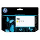 Cartouche jaune HP pour Designjet Z2100 / Z3100 (N°70)
