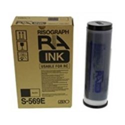 Pack 2 encre Noir Riso pour RA / RC série (S-569E)