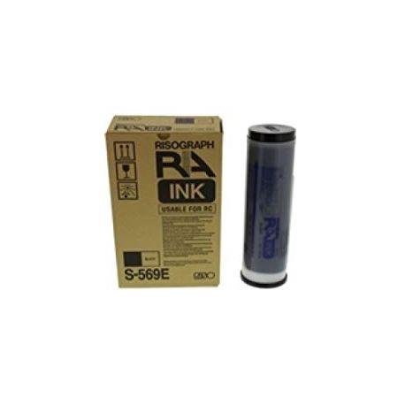 Pack 2 encre Noir Riso pour RA / RC série (S-569E)