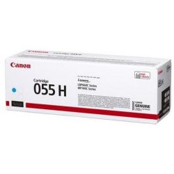 Cartouche Toner Cyan haute capacité CANON pour I-Sensys LBP663Cdw ... (055H)