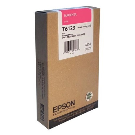 Encre pigment magenta Epson pour stylus photo 7400 / 9400