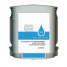 Réservoir Encre Cyan générique pour HP N°82 (C4911A)