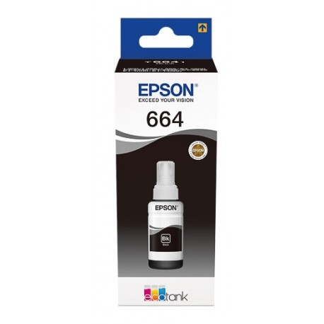 Cartouche Encre Noire EPSON pour EcoTank ET-14000/ ET-2500/ L100 ...(N°664) (C13T664140)