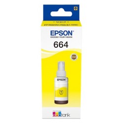 Cartouche Encre Jaune EPSON pour EcoTank ET-14000/ ET-2500/ L100 ...(C13T664440)