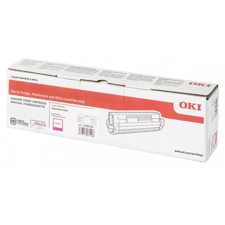 Toner Magenta Oki original pour C824 / C834 / C844 (5 000 pages)