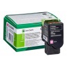 Cartouche toner magenta lexmark (programme de retour - 1000 pages)