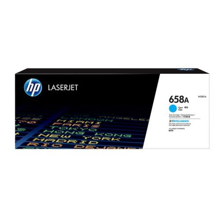 Toner Cyan HP pour Color Laserjet enterprise M751dn... (658A)