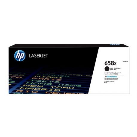 Toner Noir Haute capacité HP pour Color Laserjet enterprise M751dn... (658X)