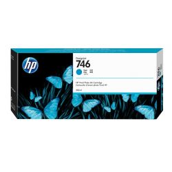 Cartouche Cyan HP pour Designjet Z6 - Z6dr - Z9+ ... (N°746)