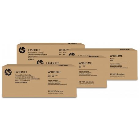 Toner Jaune HP pour laserjet managed E55040 - MFP E57540