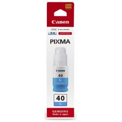Cartouche d'encre Cyan Canon GI40C pour PIXMA G5040... - 7 700 pages.