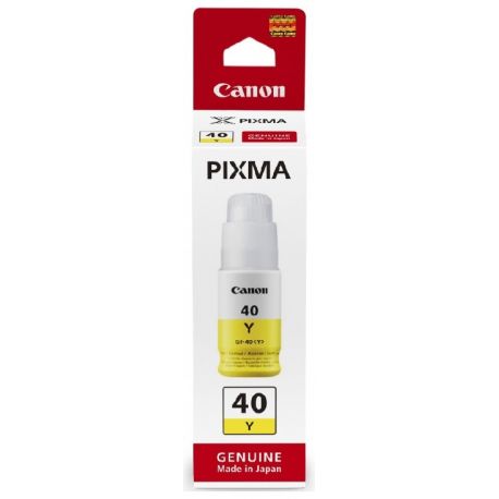Cartouche d'encre Jaune Canon GI40Y pour PIXMA G5040... - 7 700 pages.
