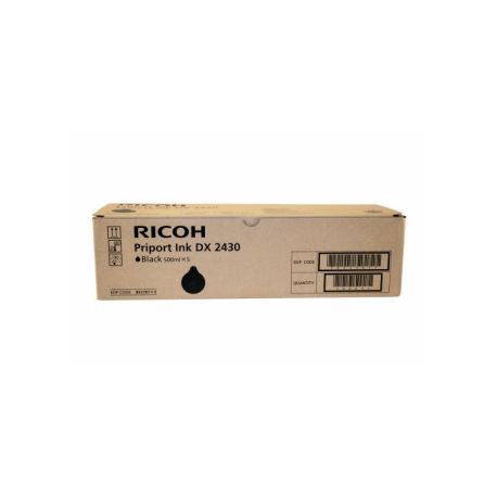 Pack de 5 encres noir Ricoh pour DX2330 - DX2430