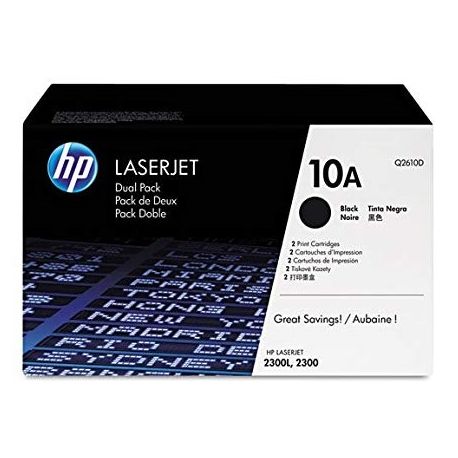Toner  HP pour LaserJet 2300 pack 2 (10A)