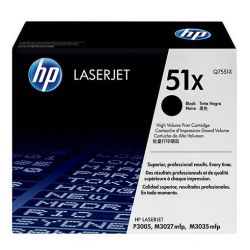 Toner HP Haute capacité pour LaserJet  P3005 / M3027 / M3035 (51X)