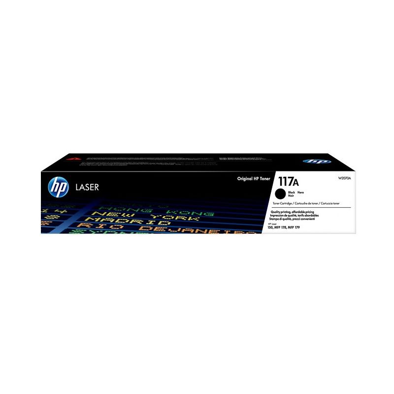 Toner noir HP pour Color LaserJet MFP 178 / 179 (117A)