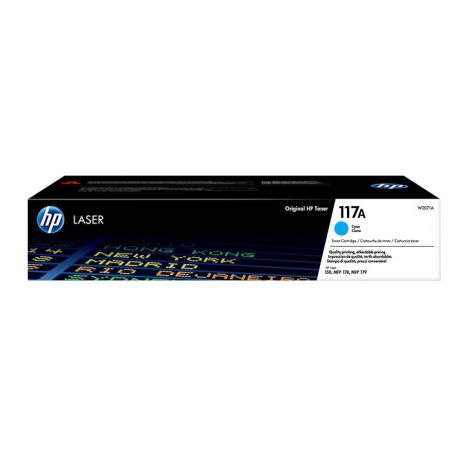 Toner Cyan HP pour Color LaserJet MFP 178 / 179 (117A)