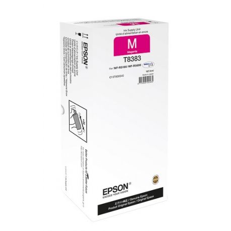 Unité d'alimentation en encre Magenta XL Epson pour WorkForce Pro WF-R5190DTW ..(T8383)