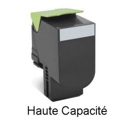 Toner noir générique Haute capacité pour Lexmark CX410 / CX510...  (802HK)