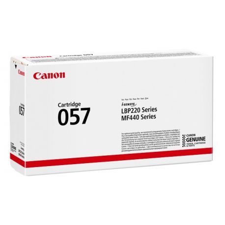 Cartouche Toner Noir pour Canon i-SENSYS MF443w, MF445dw,  (N°057)