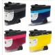 Pack de 4 Cartouches Jet d'encre génériques haute capacité pour multi-fonction BROTHER  MFC-J5945DW...