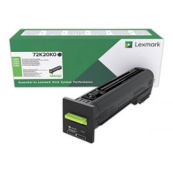 Cartouche de toner Noire LEXMARK pour CS820de, CX820de...(Return Program)