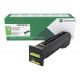 Cartouche de toner Jaune LEXMARK pour CS820de, CX820de...(Return Program)