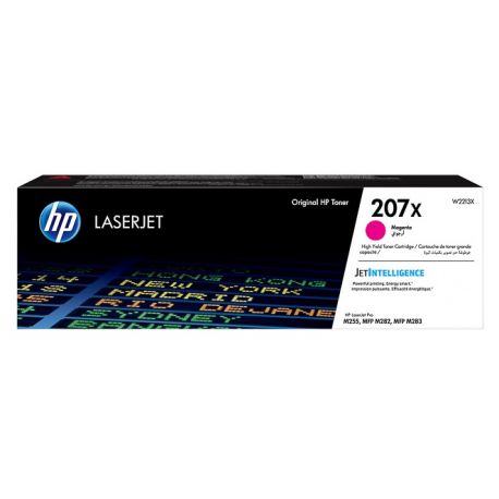 Cartouche Toner Magenta Haute Capacité HP pour laserjet Pro M255 / M283 ... (207X)