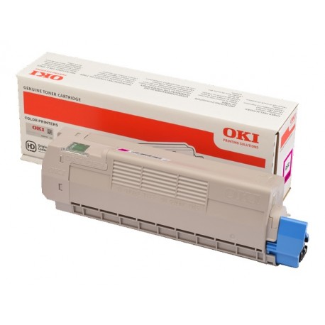 Cartouche toner Oki Original - Cyan - 6 000 Pages pour MC573