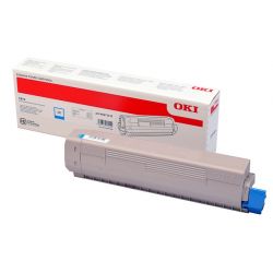 Cartouche toner Oki Original - Cyan - 5000 Pages pour C813n - C813dn