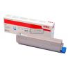 Cartouche toner Oki Original - Cyan - 5000 Pages pour C813n - C813dn