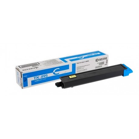 Toner cyan Kyocera Mita FSC8020MFP / FSC8025 ...(TK-895C)