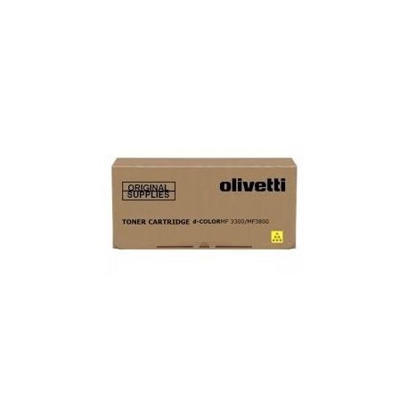 Toner Jaune Original Olivetti pour D-Color MF3300,MF3800